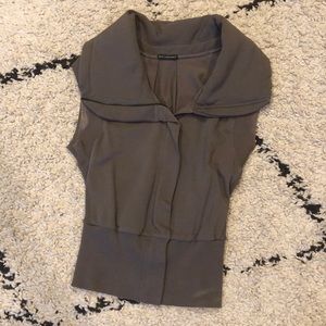 Herff Christiansen zippered sweatshirt vest